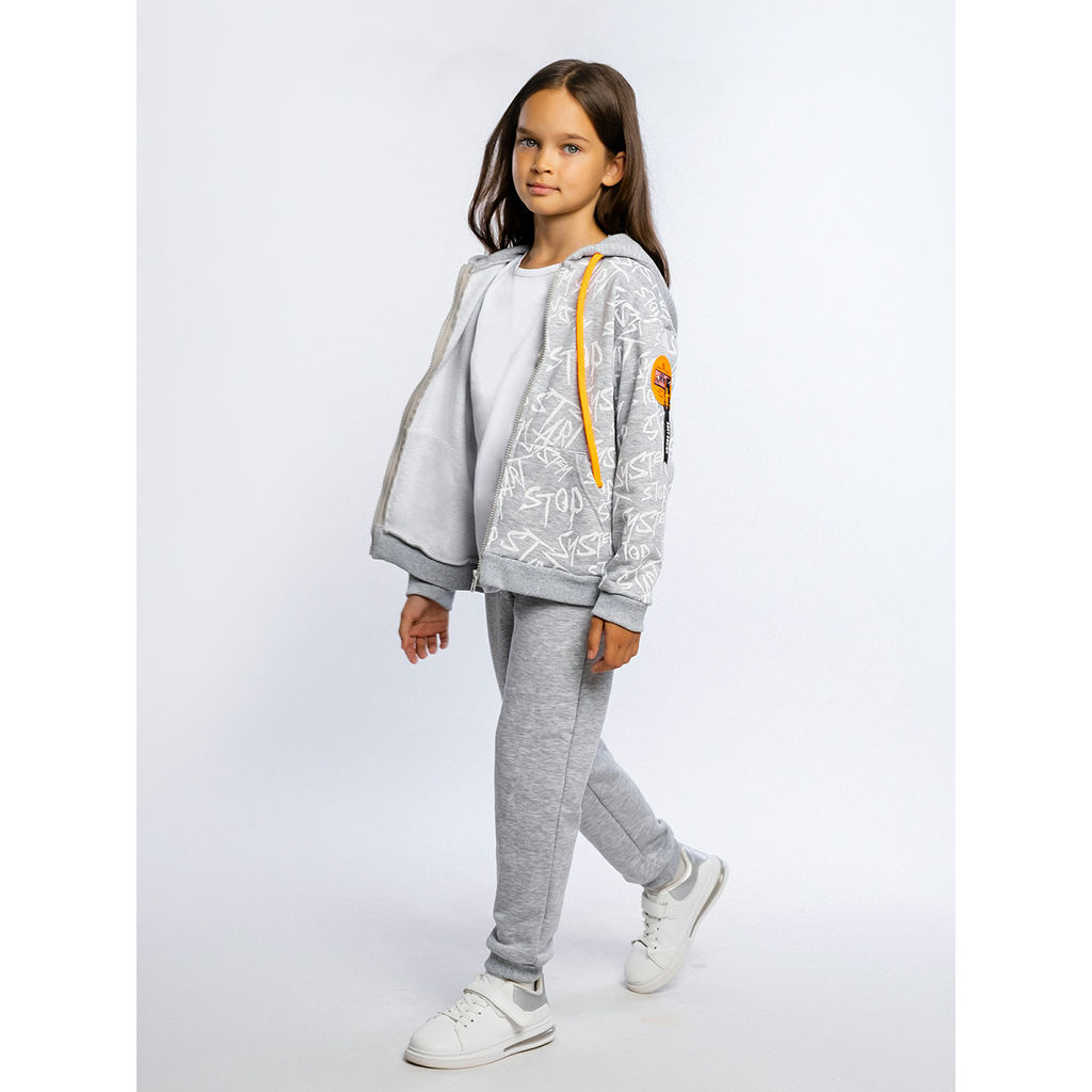 Костюм футер 3х нитка петля 8001330101 8001330101 купить оптом по цене 2 472 ?| Фабрика детской одежды Юлла - Youlala фото 3