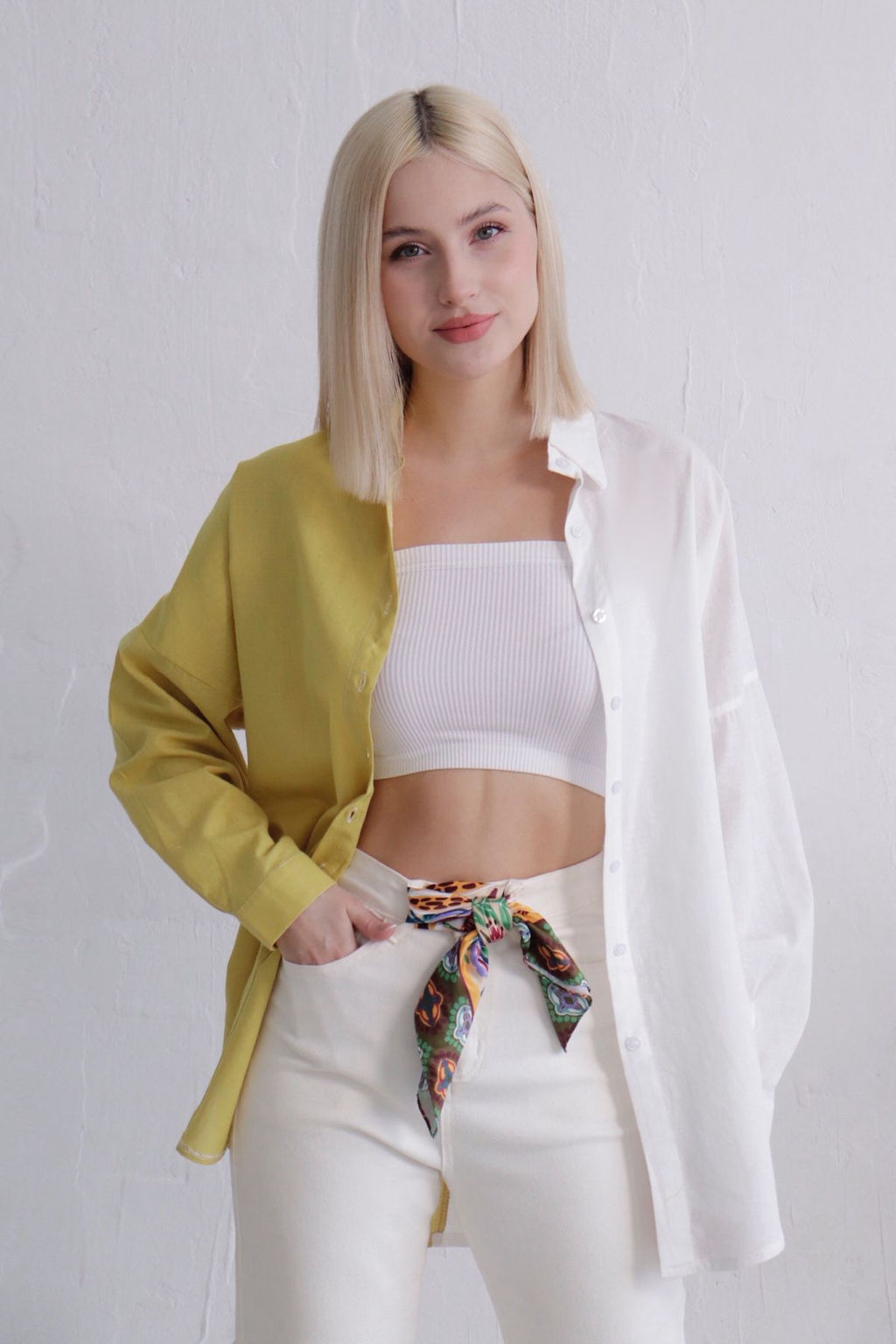 11549 Рубашка хлопковая - Martichelli фото 3