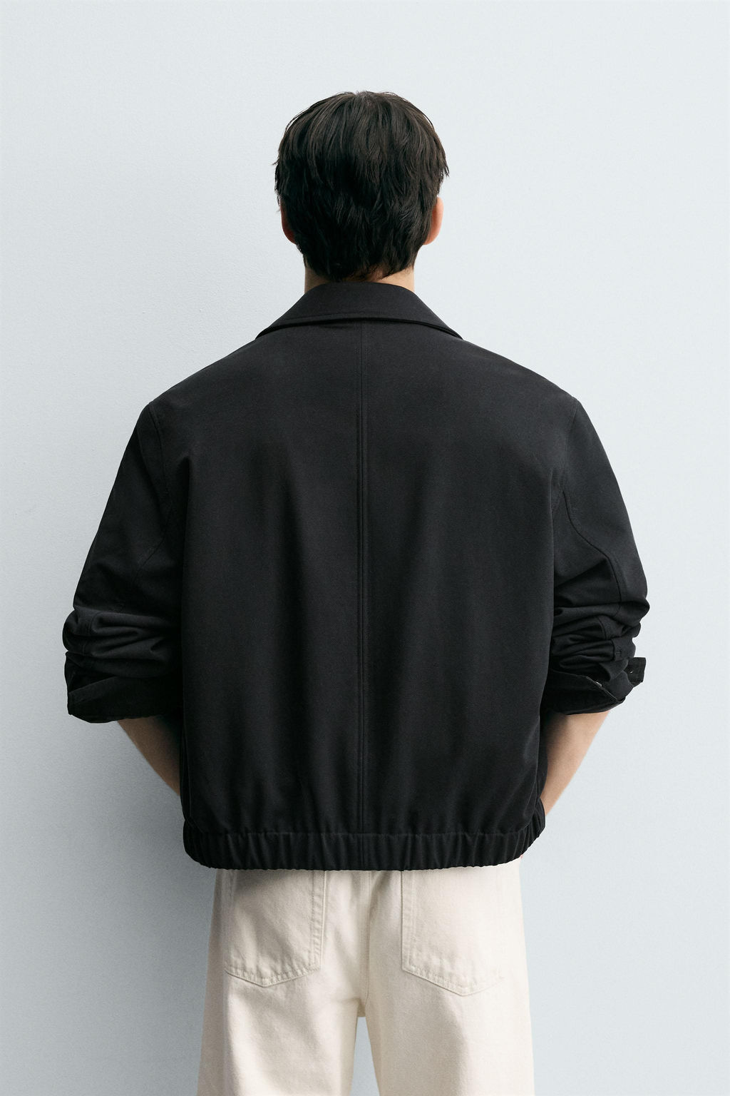 TEXTURED TWILL JACKET - Zara фото 3