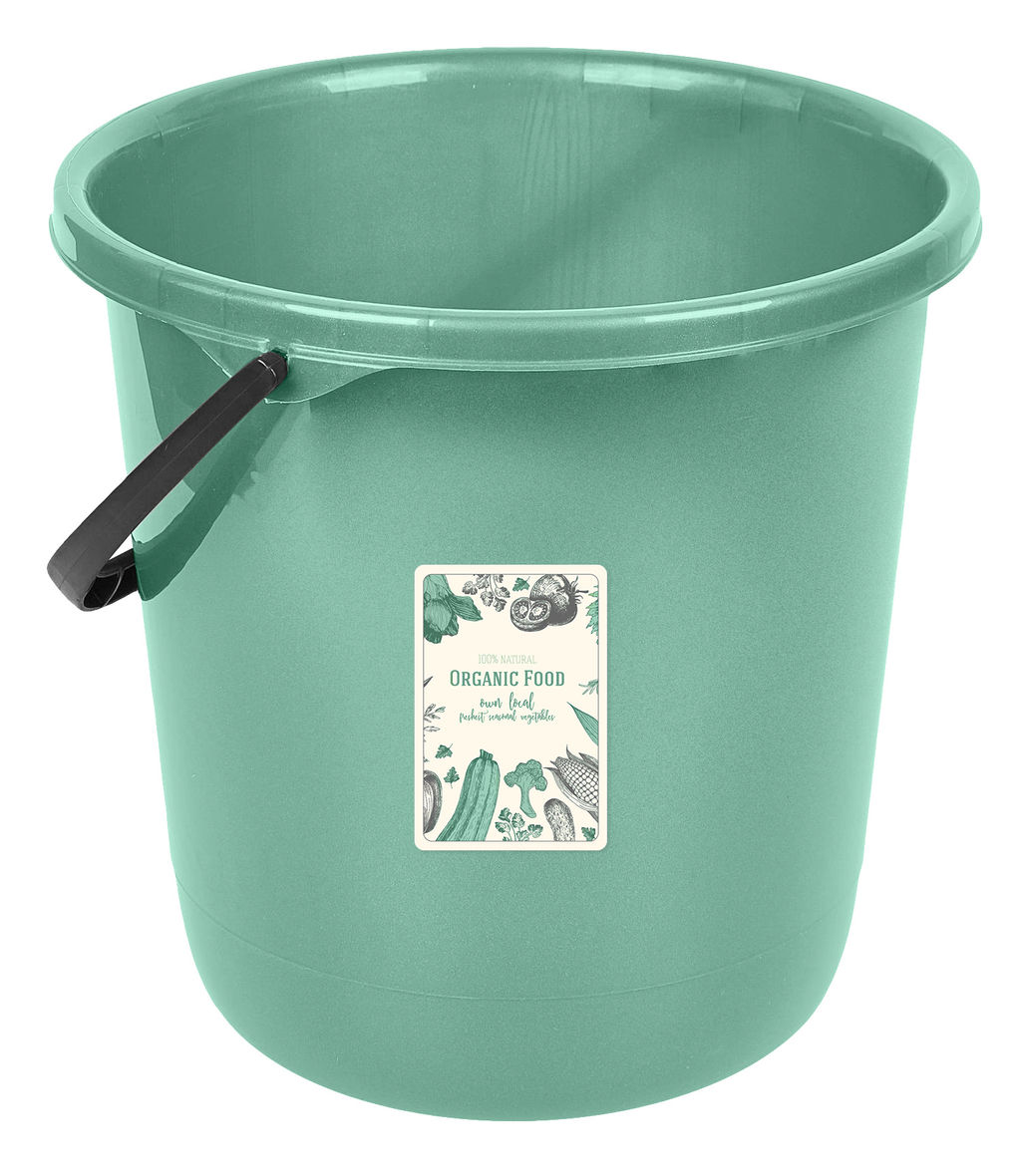 Ведро 12 л Organic Food с крышкой SC110810622