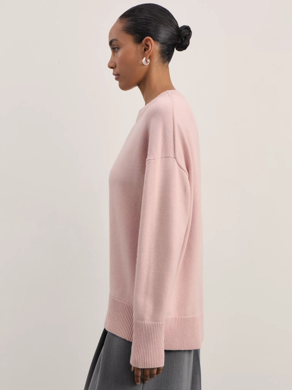 Джемпер из вискозы с круглой горловиной / Zarina  фото 4