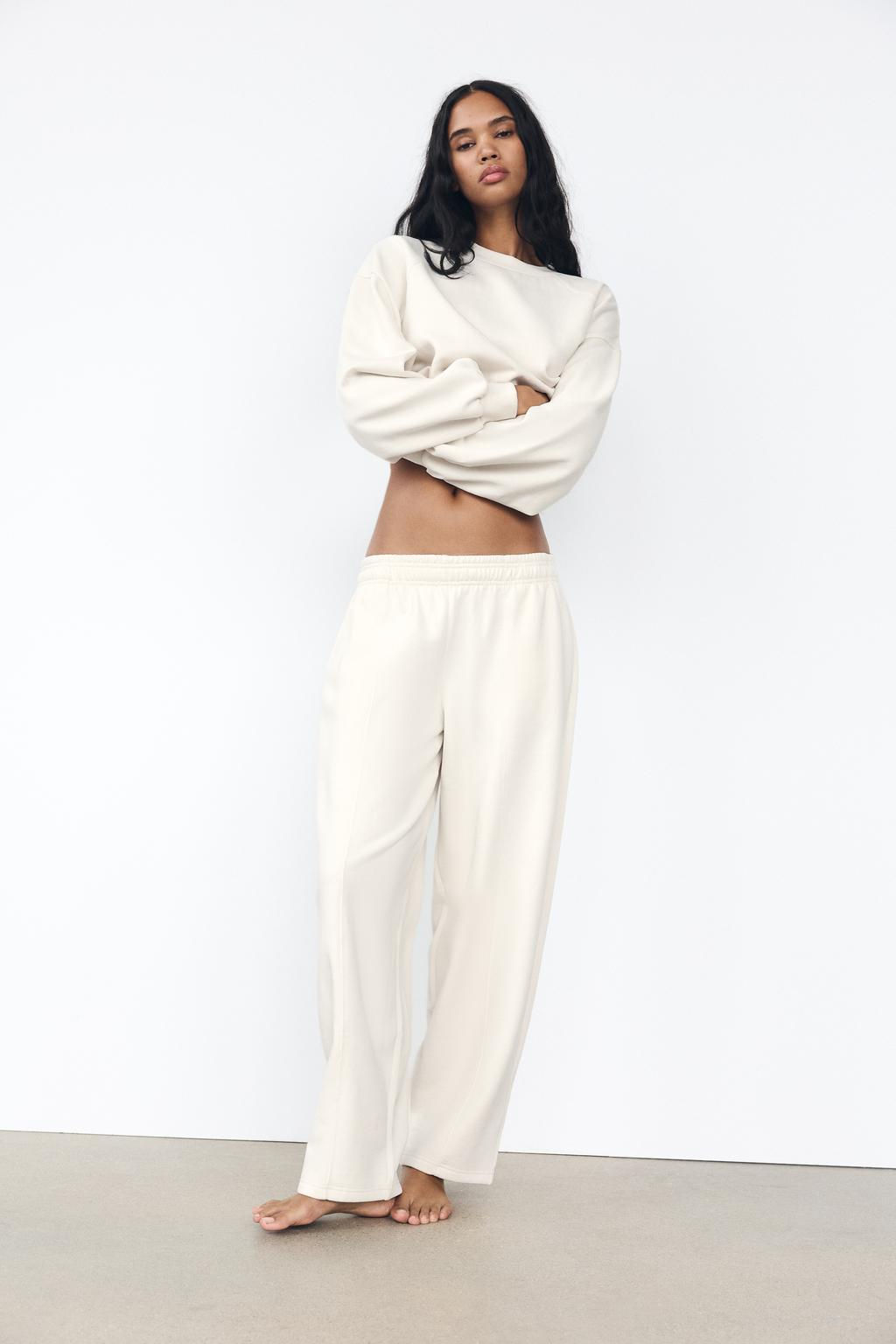 BASIC PLUSH SWEATSHIRT - Zara фото 17