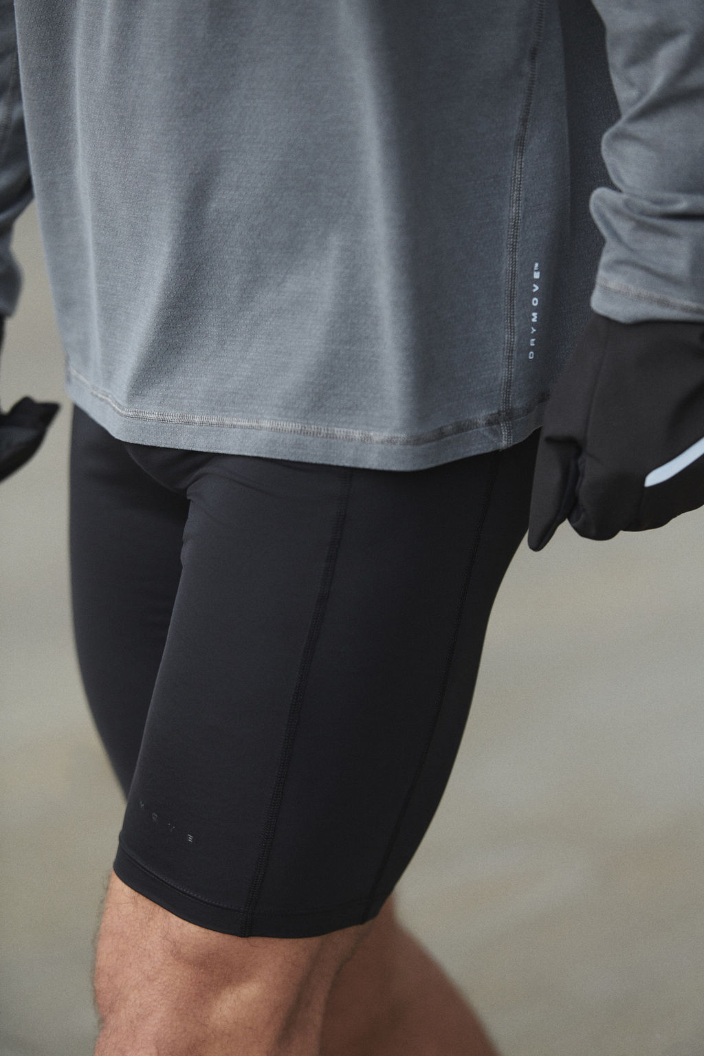 Mallas cortas de running con DryMove - H&m фото 6