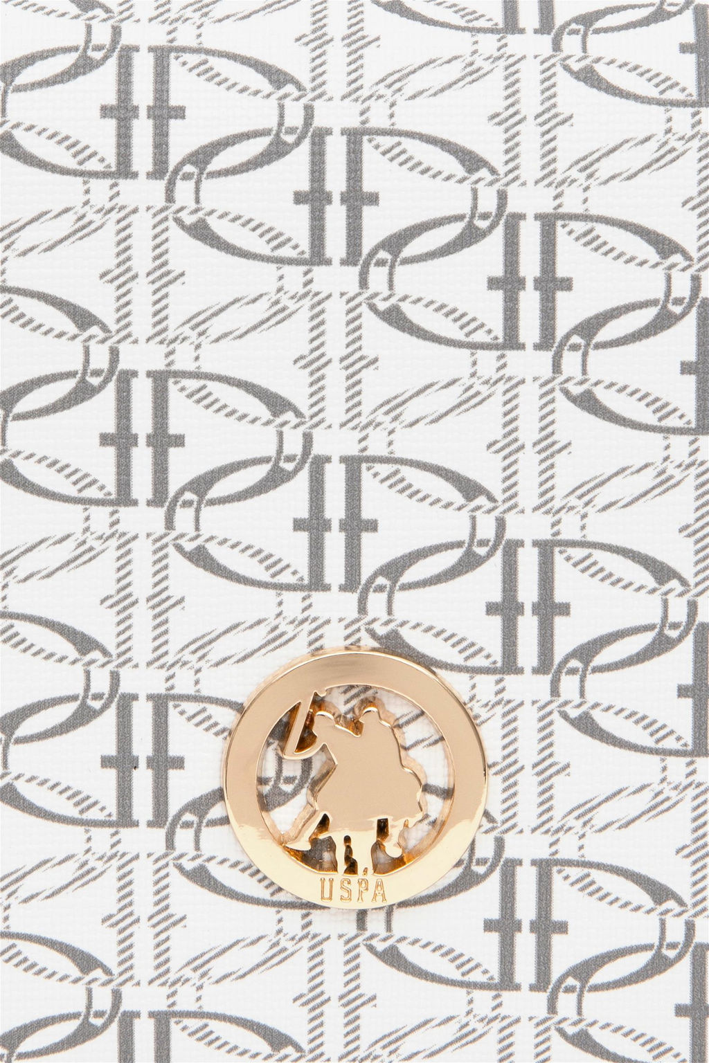 U. S. Polo Assn / Женская белая сумка через плечо - U.s. polo assn фото 6