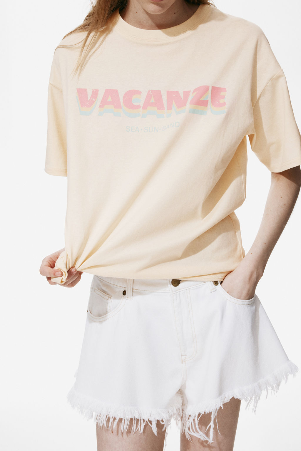 Camiseta oversize estampada - H&m фото 10