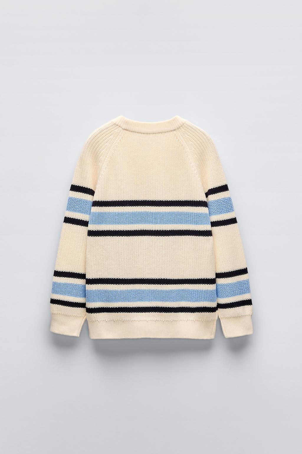 STRIPED KNIT SWEATER - Zara фото 2