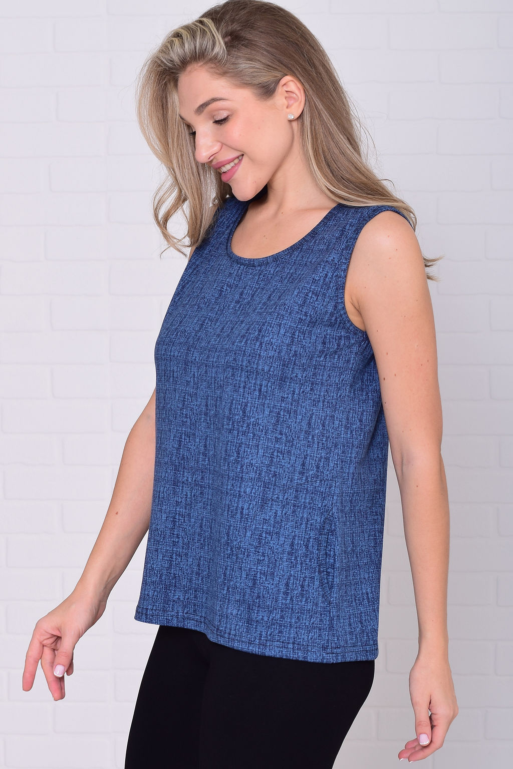 Майка женская 6-217б (черничный)