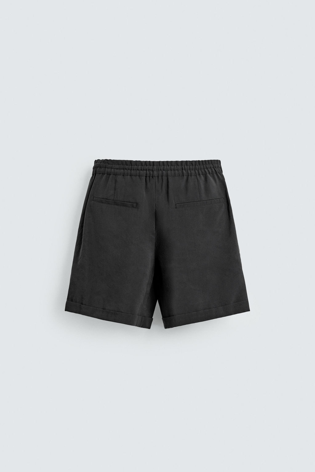 BERMUDA FLUIDA RELAXED FIT / Negro - Zara фото 7