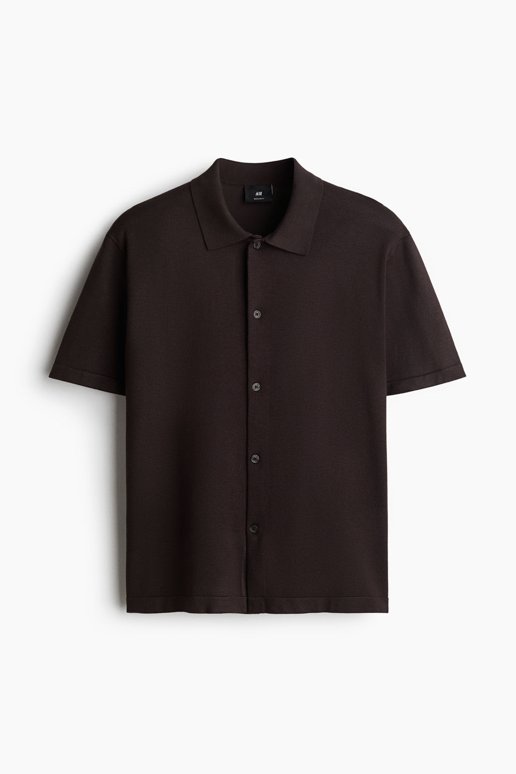 Camisa en punto fino Regular Fit - H&m фото 2
