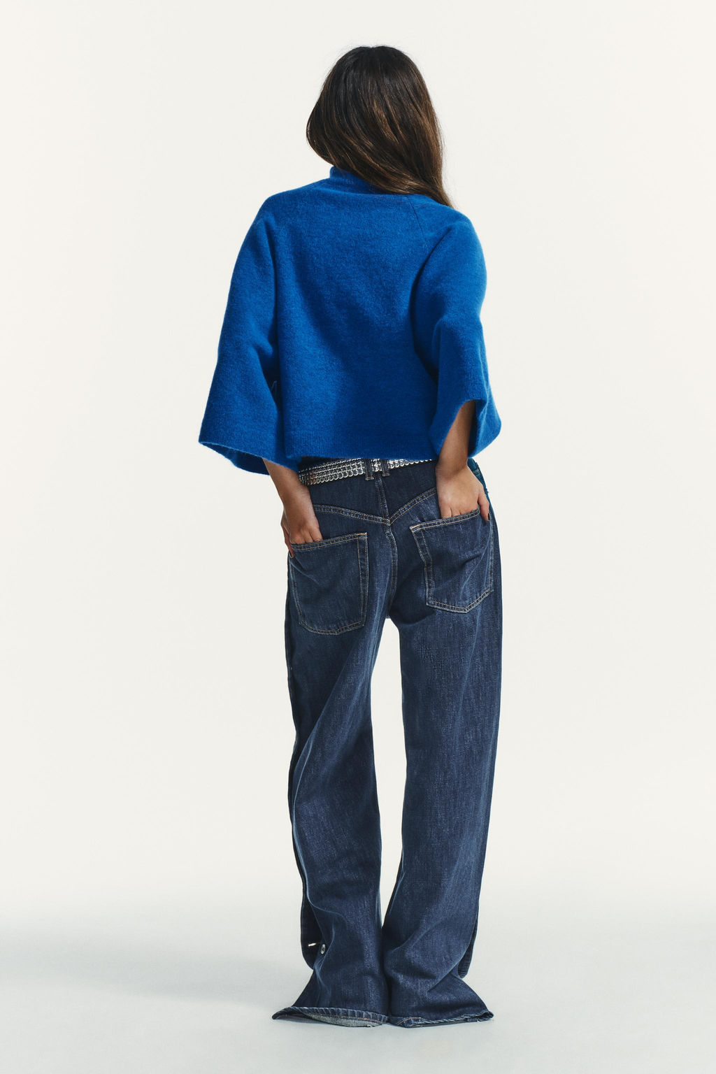 KNIT JUMPER WITH WIDE SLEEVES - Zara фото 4