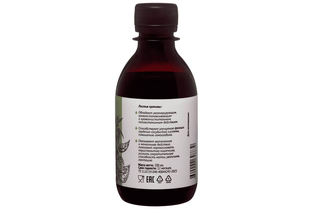 Сок крапивы 200 мл Алфит 6802