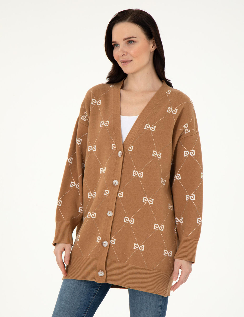 Camel Comfort Fit Triko H_rka