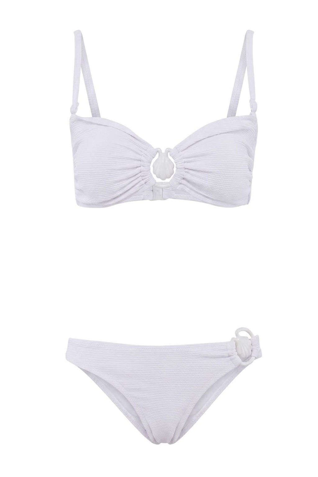Beyaz Dokulu Straplez Kapl_ Aksesuar Detayl_ D___k Bel Brazilian Bikini Tak_m_ TBESS26BT00161 - Trendyolmilla фото 3