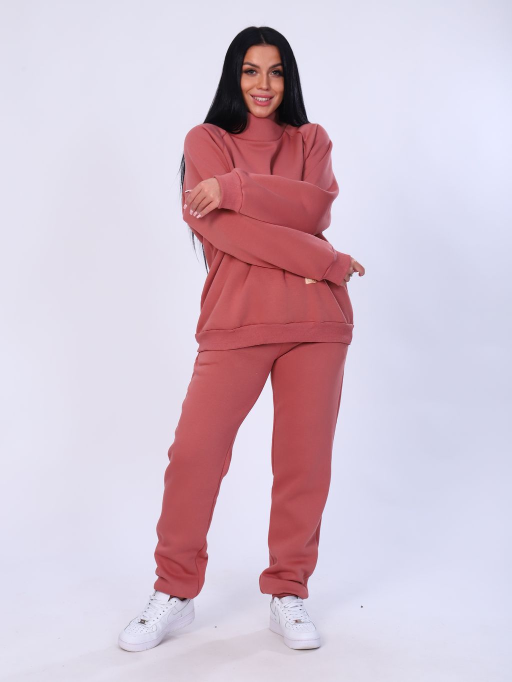 М343 Костюм Олимпия без капюшона (коричневый) - Иванушка-трикотаж фото 7