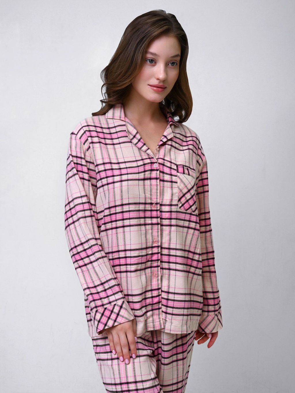 Пижама женская Indefini 4173TCC из хлопка  фото 4