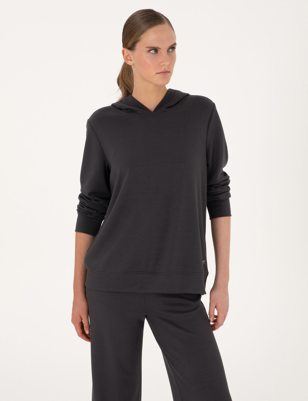Antrasit Oversize Sweatshirt - Pierre cardin фото 3