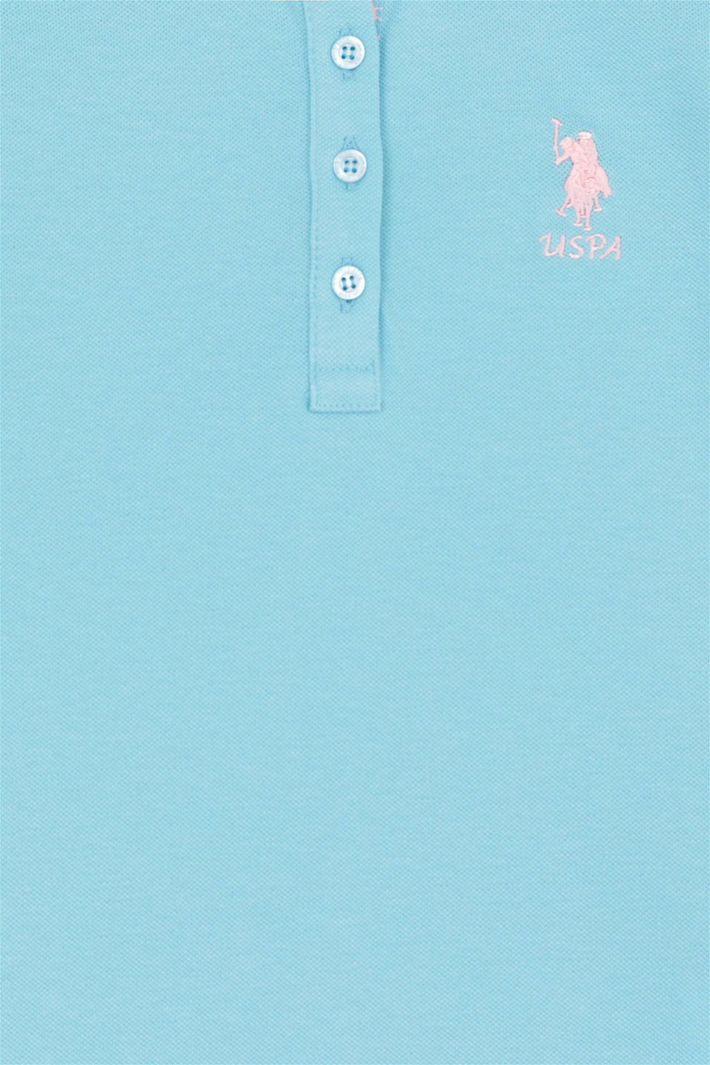 Бирюзовая футболка для девочек Basic - U.s. polo assn фото 6