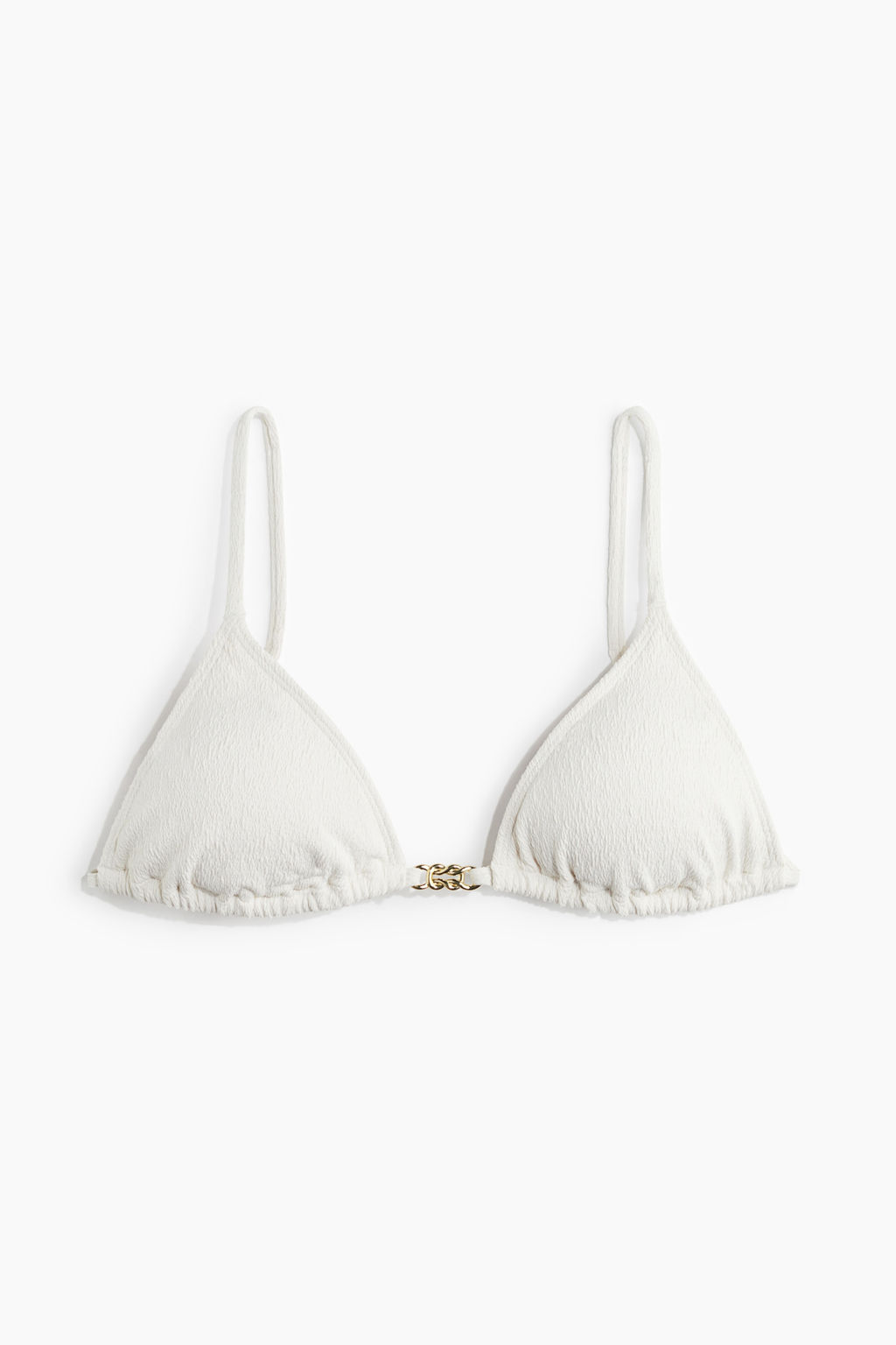 Top de bikini triangular con relleno