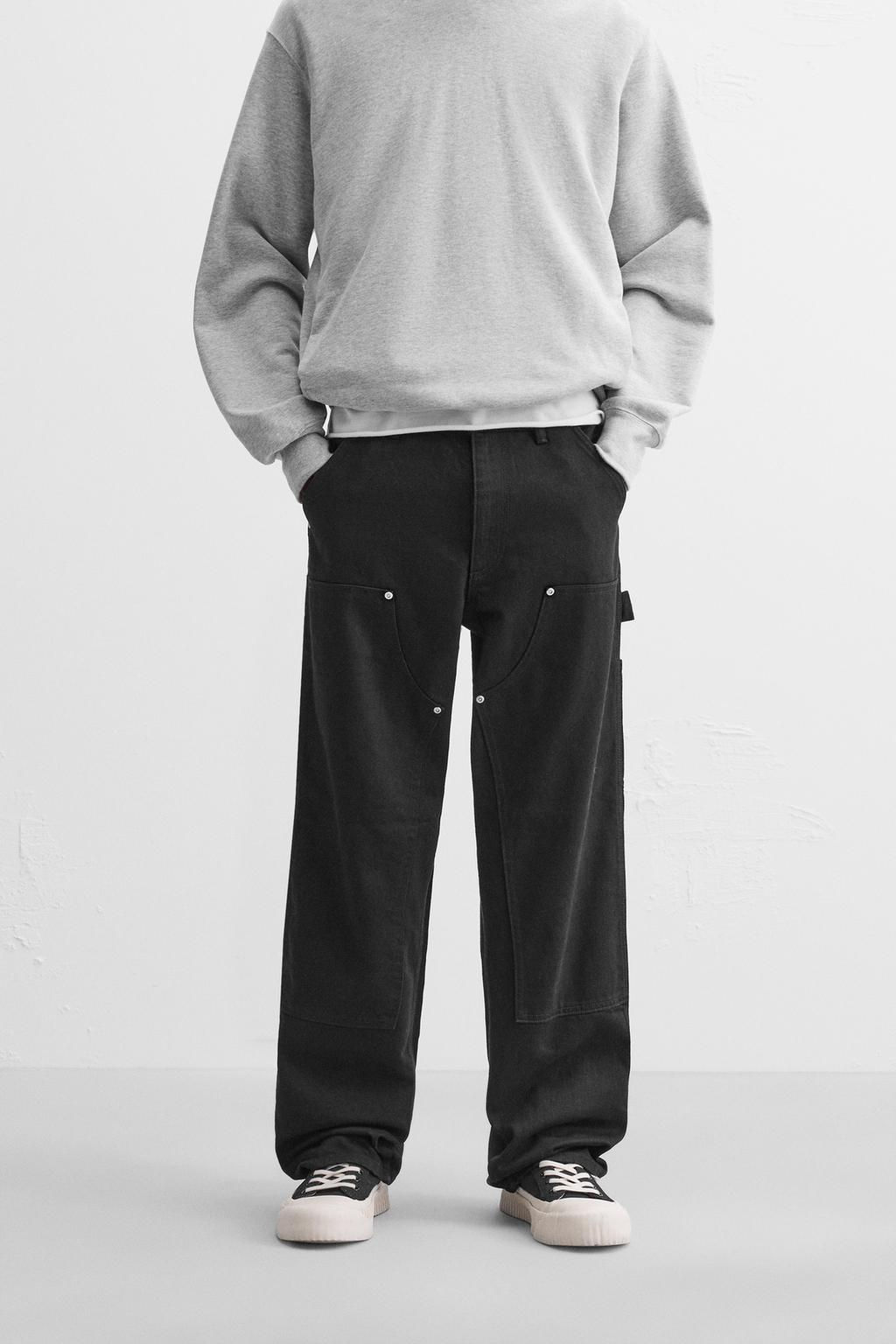 JEANS WITH CARPENTER POCKET - Zara фото 11