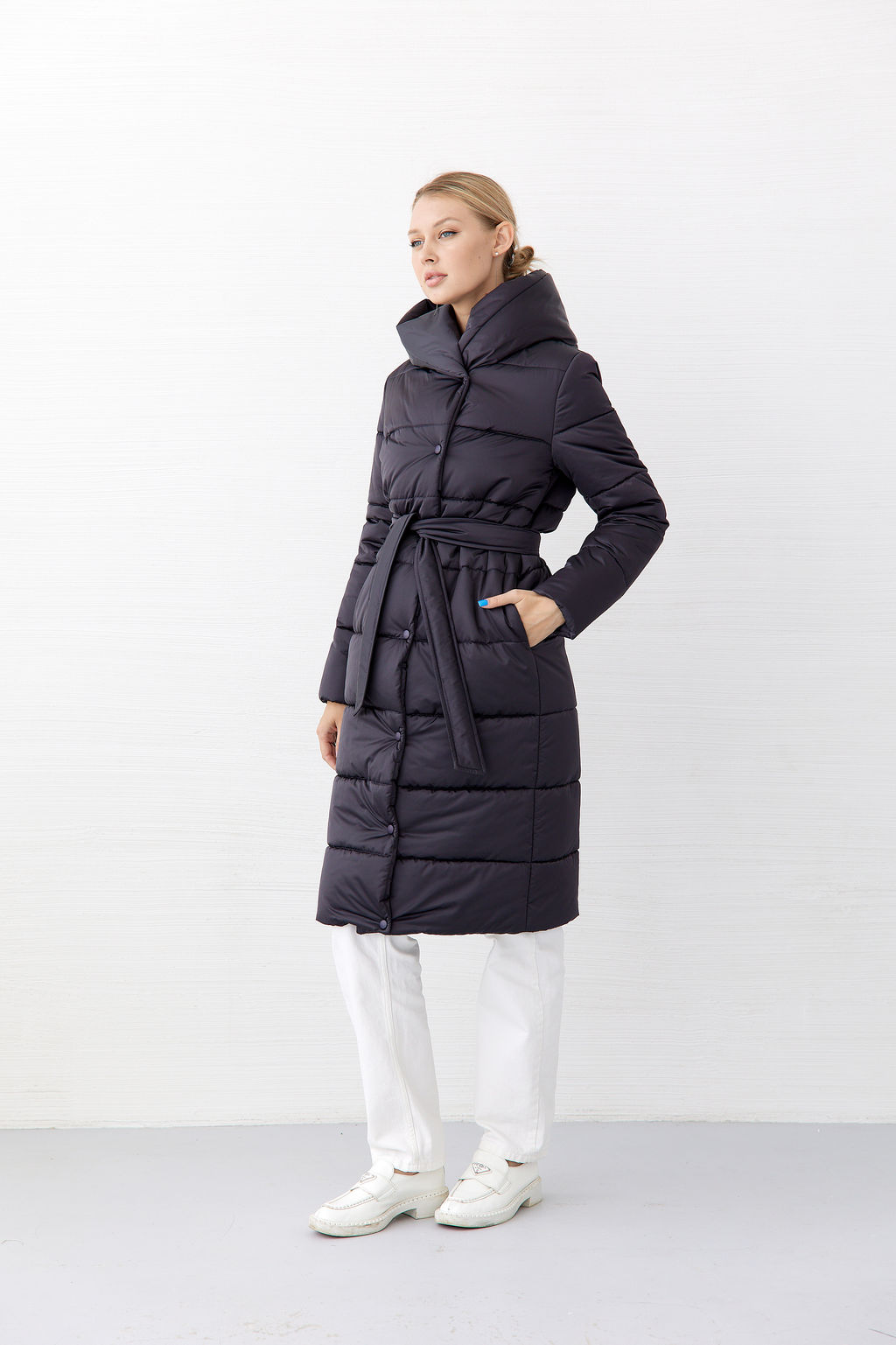 Куртка женская зимняя 25910 (латте) - Kankan фото 6