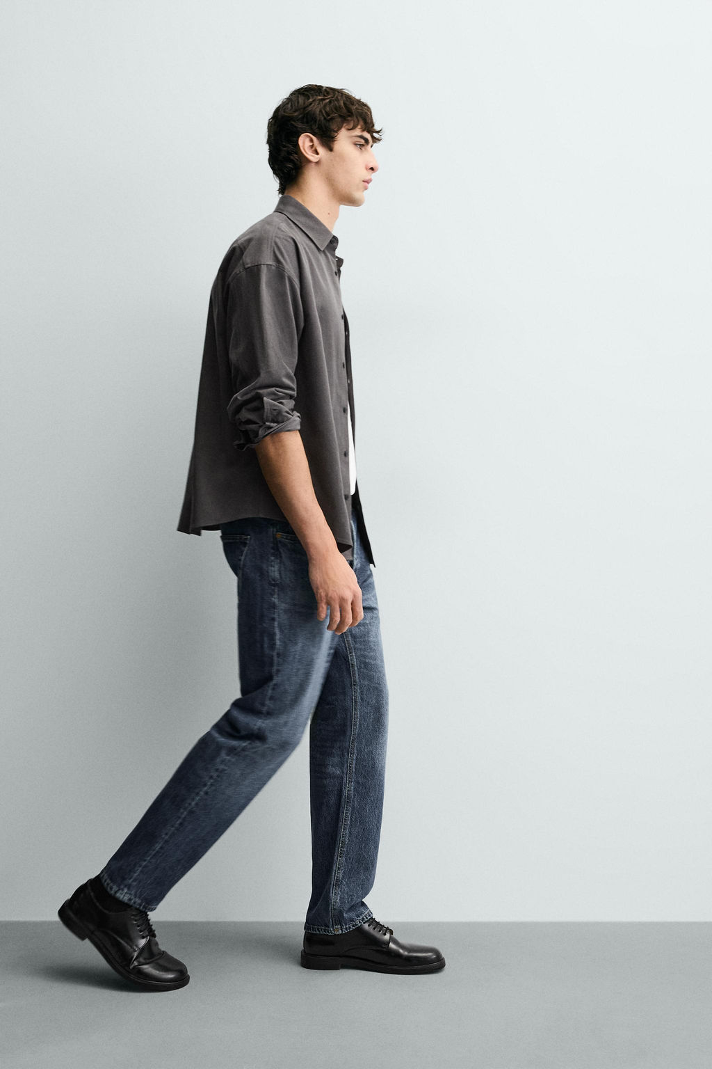 JEANS REGULAR FIT / Azul - Zara фото 4
