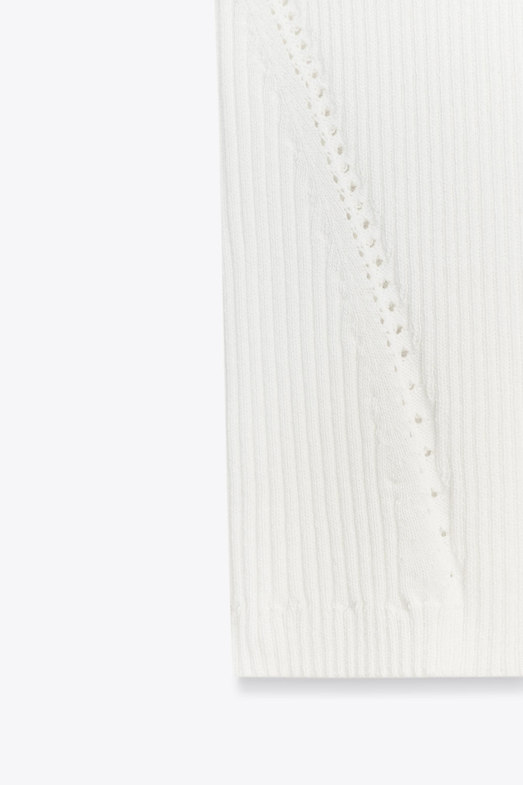 FITTED KNIT TOP - Zara фото 18