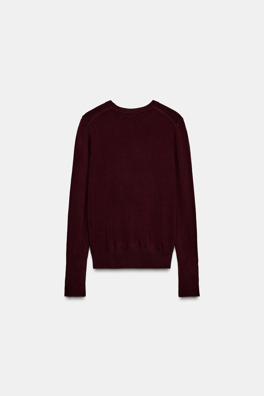 BASIC PLAIN KNIT SWEATER - Zara фото 32