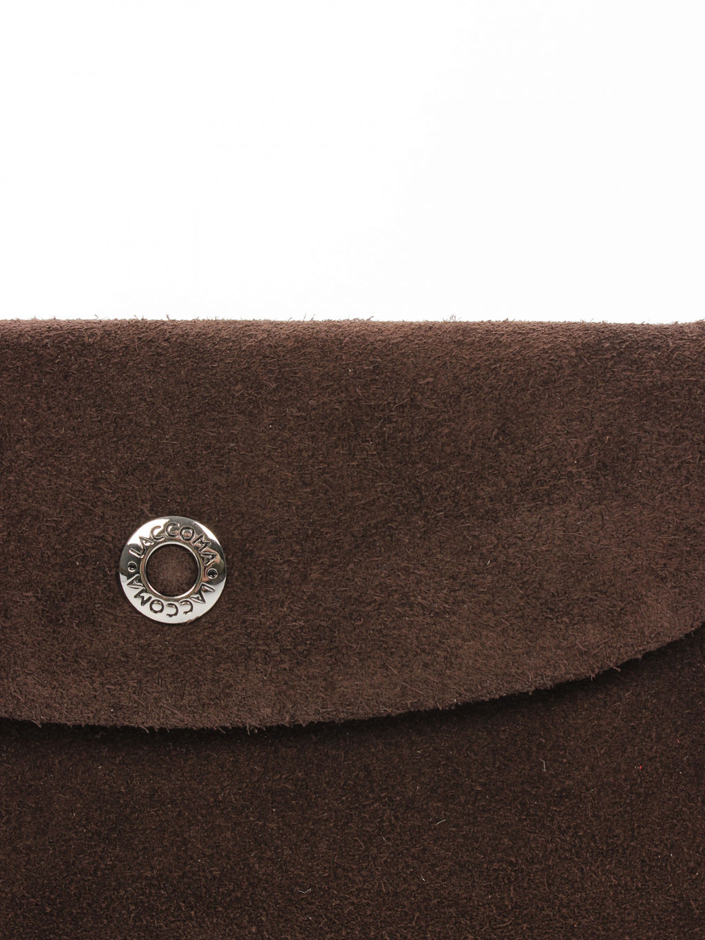 LACCOMA кошелек LA-1088-З-темно-коричневый натуральная замша