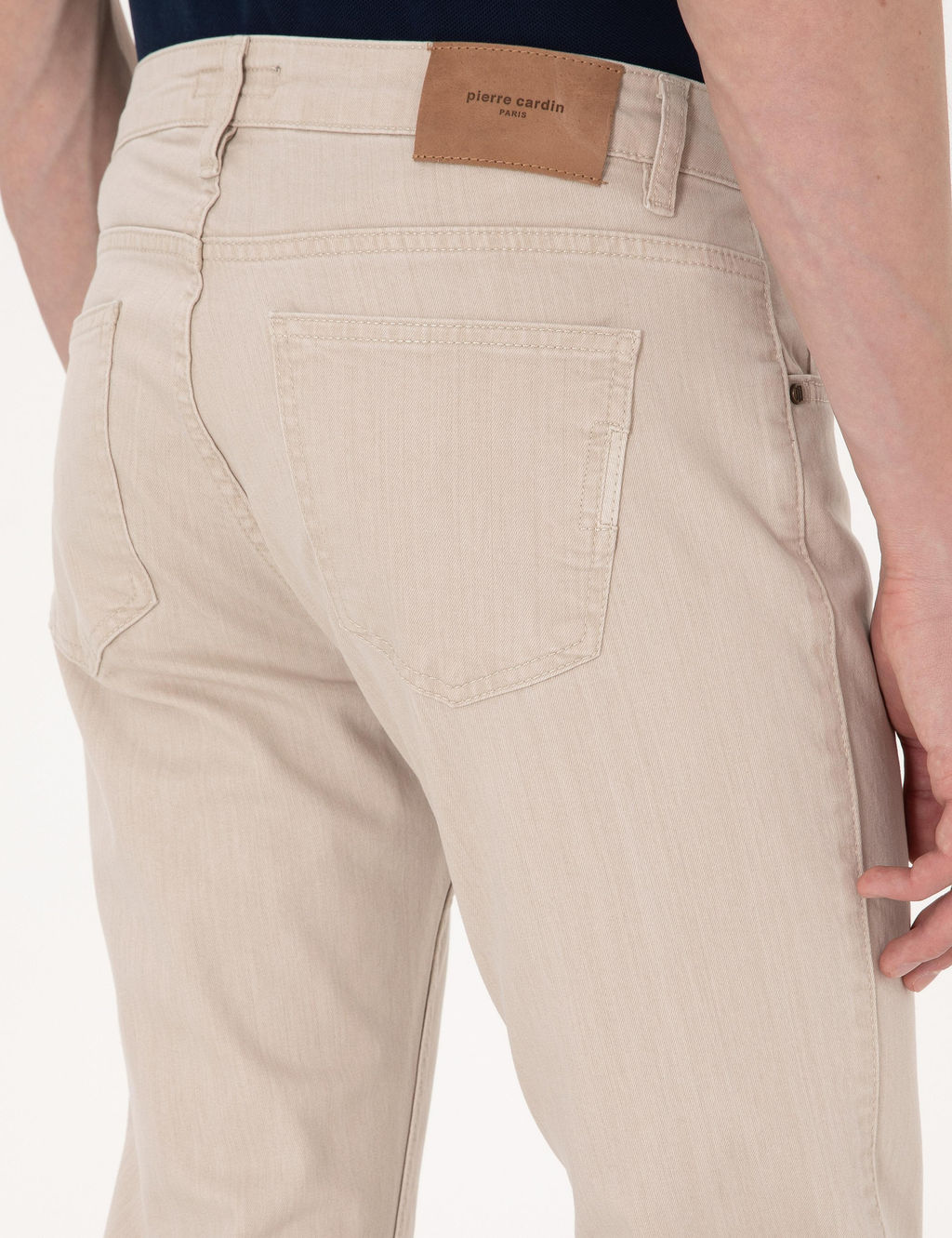 Bej Slim Fit Jean Pantolon - Pierre cardin фото 6