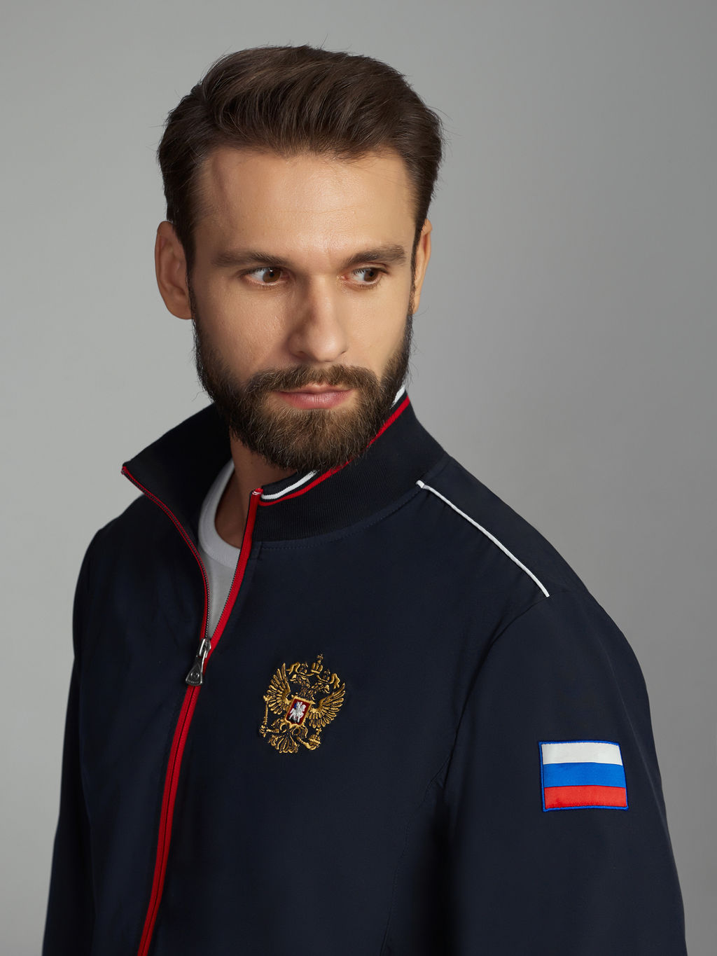 Спортивный костюм мужской RUSSIA 15M-RR-1374 RED-N-ROCKS - Addic фото 3