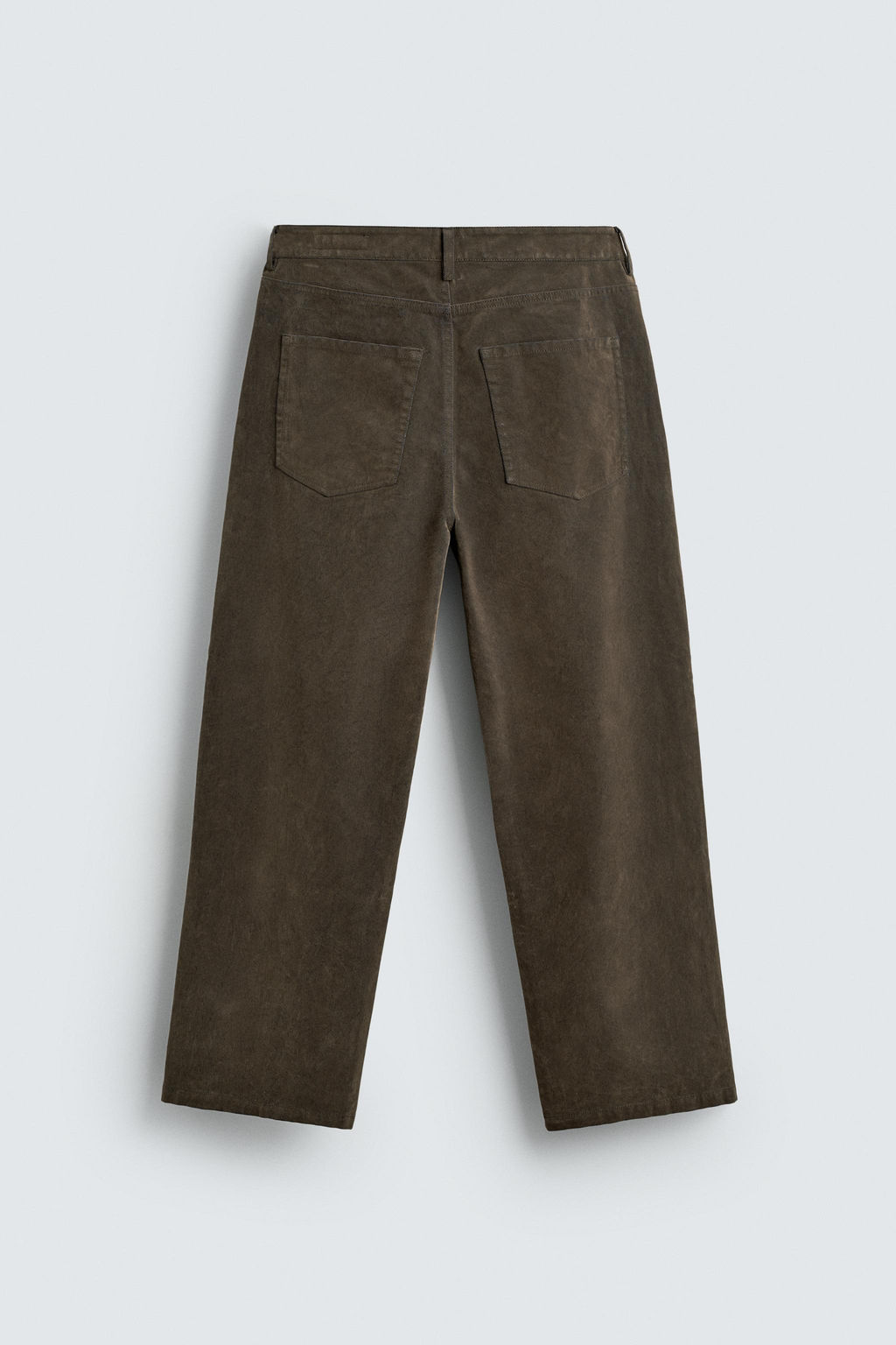 VELOUR BAGGY FIT TROUSERS - Zara фото 5