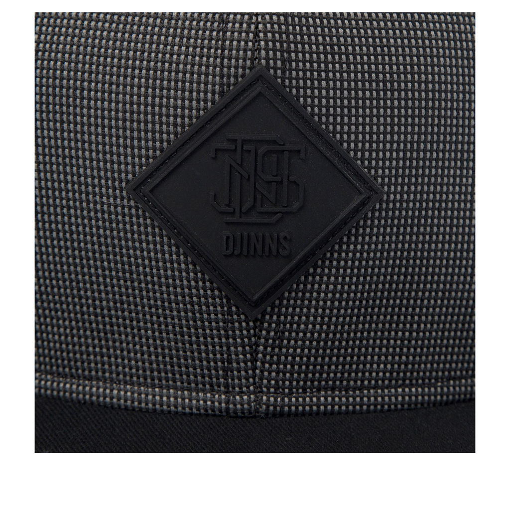 Бейсболка DJINNS арт. 6P SB SkyNylon (темно-серый / черный)