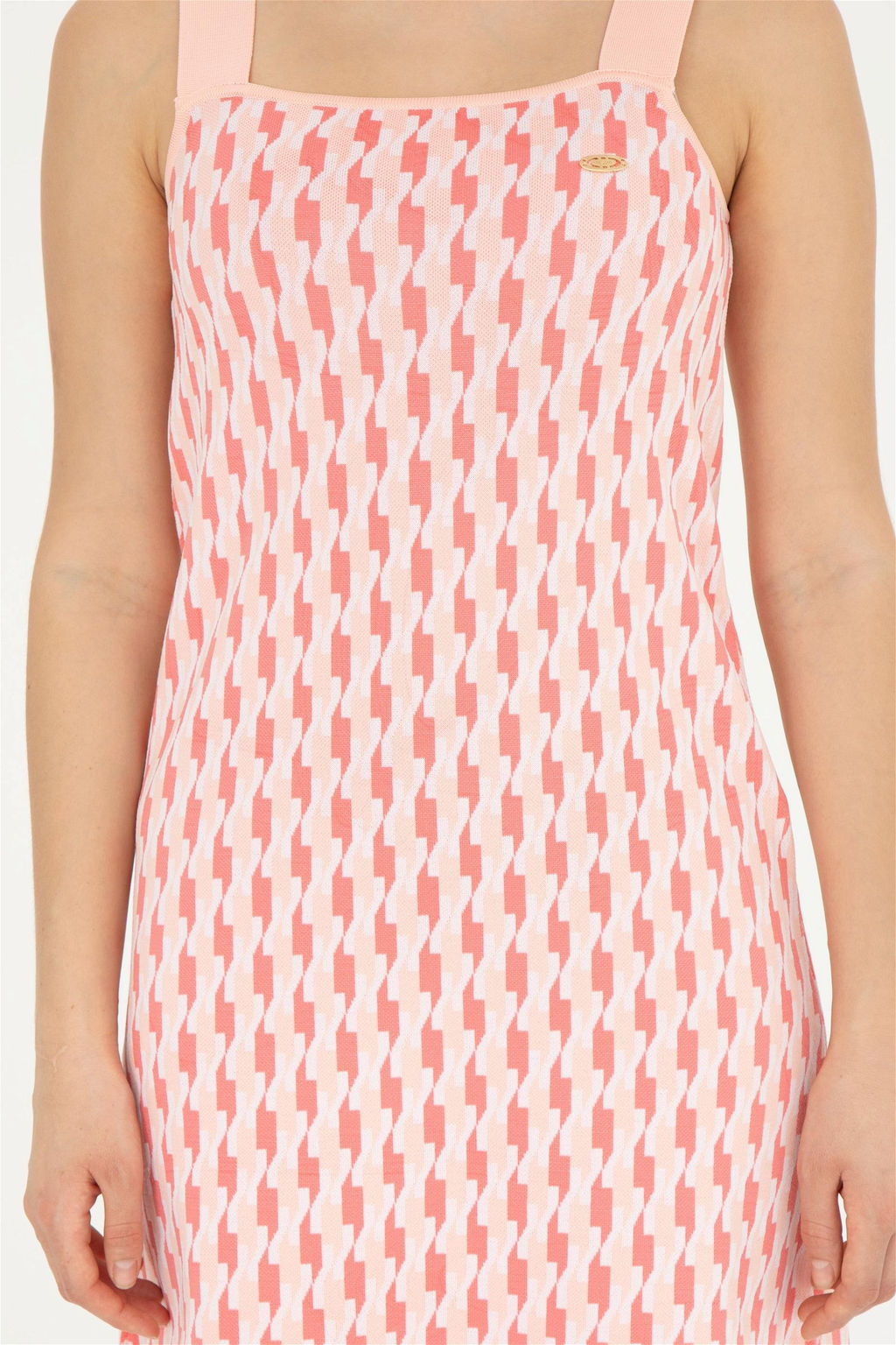 Женское трикотажное платье с цветком граната - U.s. polo assn фото 6