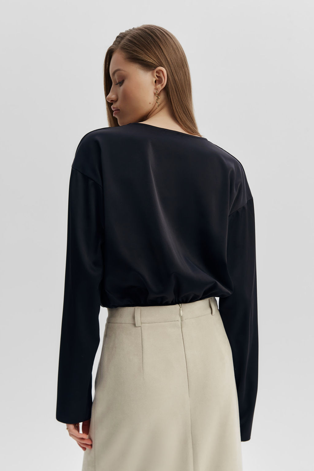 Боди на запах из атласа - Mollis фото 4