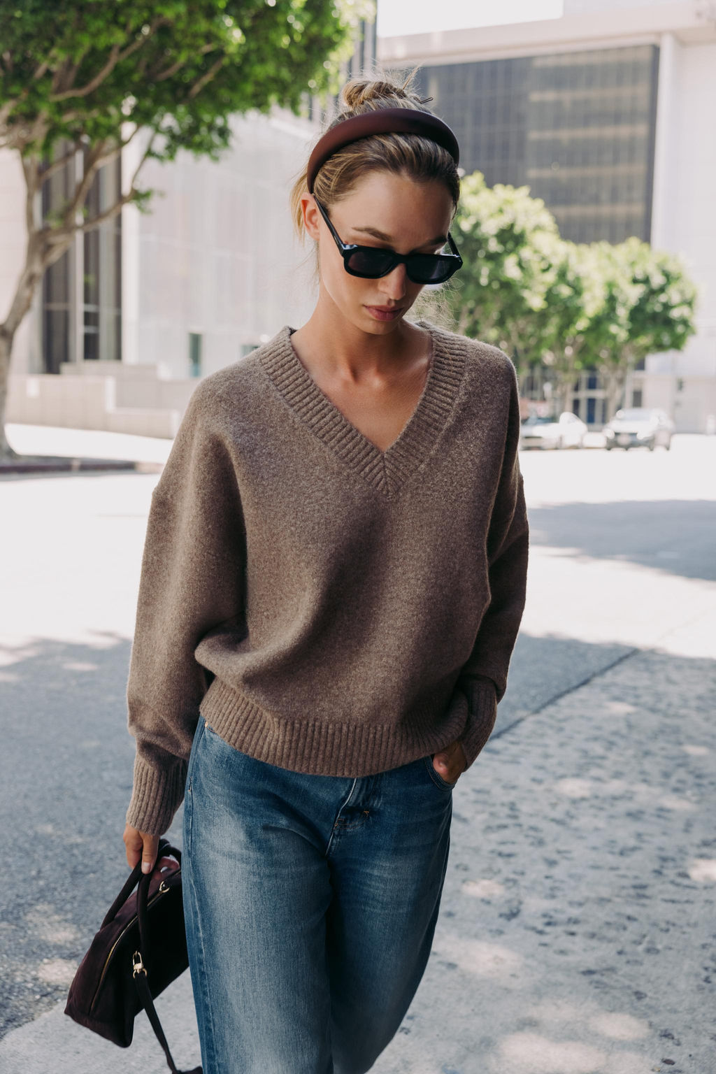 SOFT KNIT V-NECK SWEATER - Zara фото 3