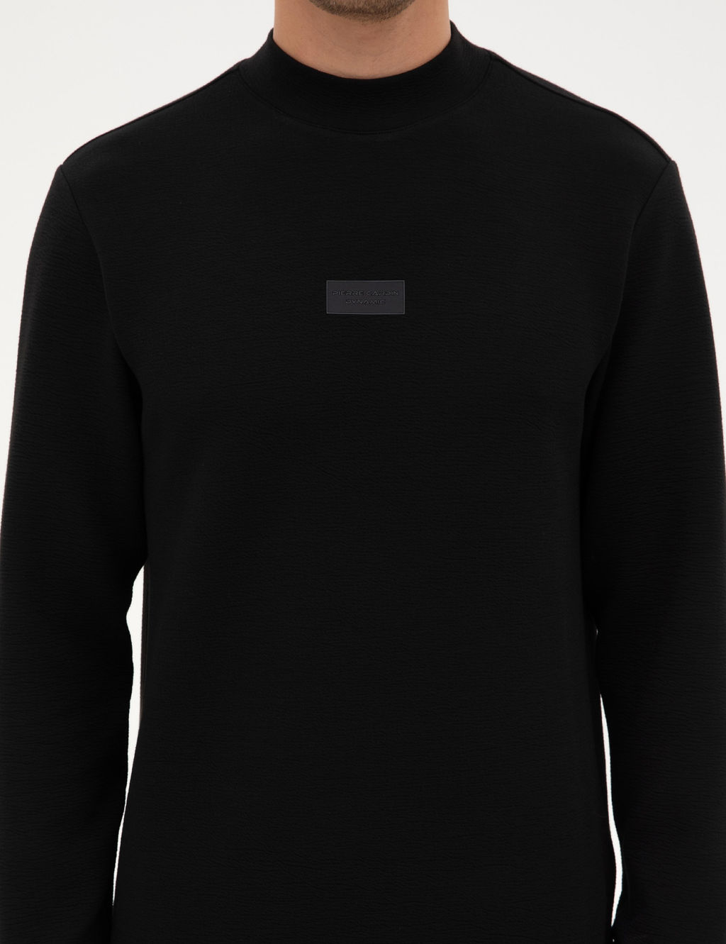 Siyah Regular Fit Sweatshirt - Pierre cardin фото 6