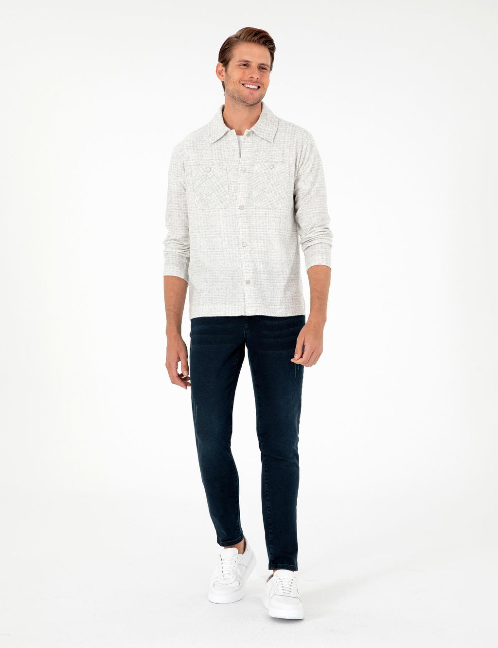 A__k Gri Regular Fit _rme G_mlek - Pierre cardin фото 4