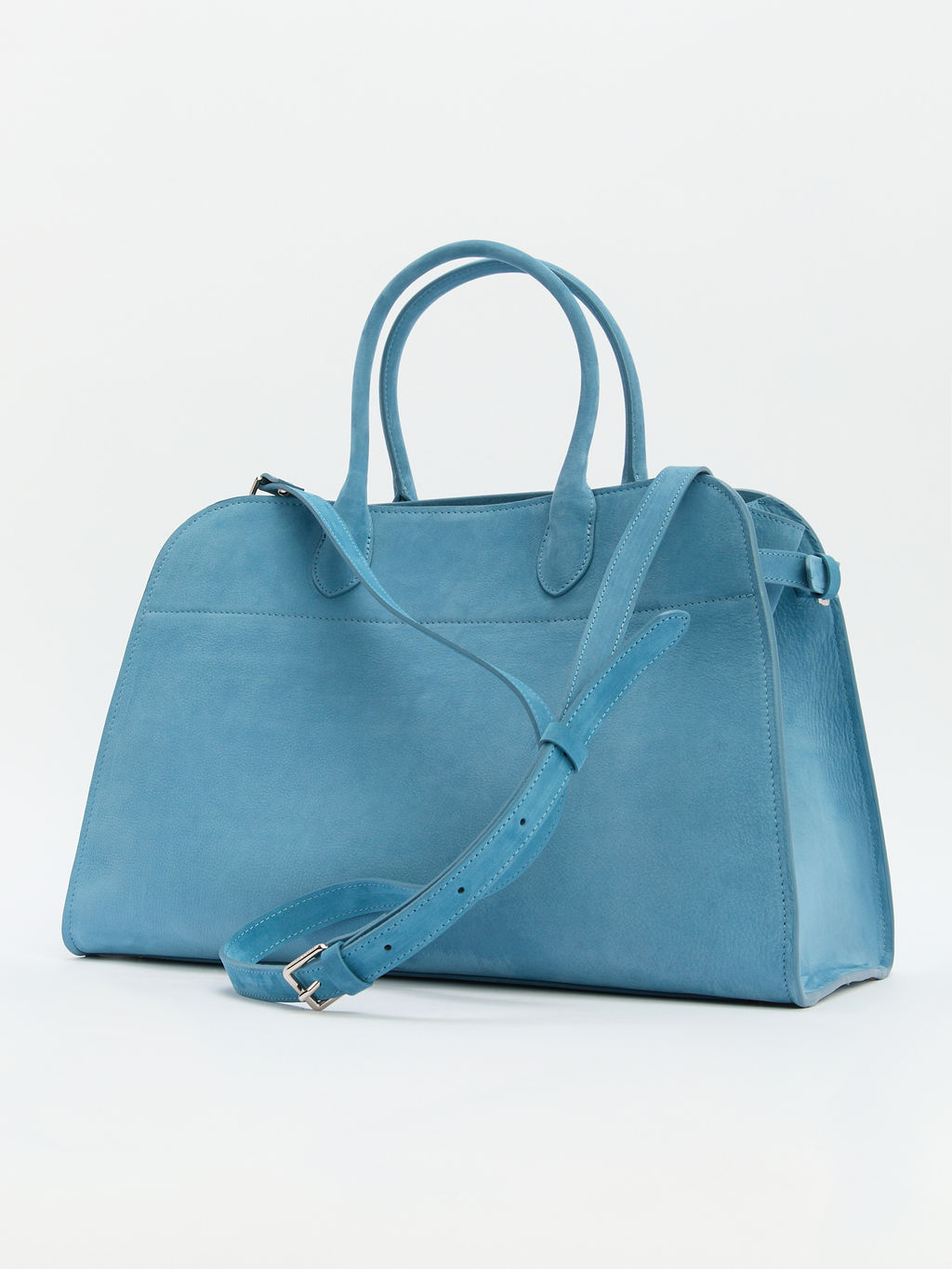 Женский тоут CALZETTI ASHLEY MAXI Артикул 4250308, серо-голубой  фото 5