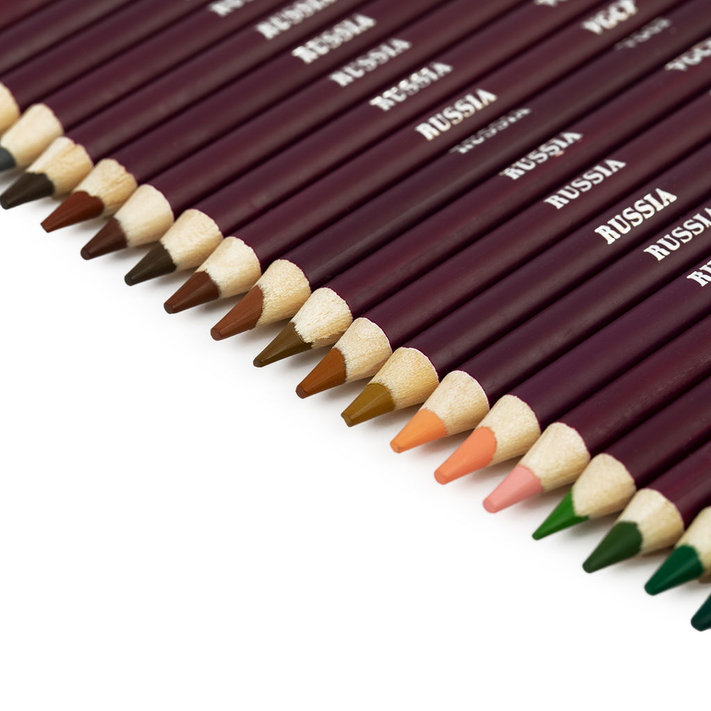 VISTA-ARTISTA Gallery VGCPP-72 Набор цветных карандашей заточенный 72 цв. подарочная упаковка