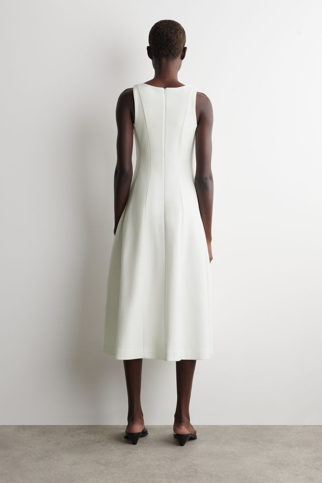 VESTIDO MIDI ESCULPIDO DE ALGOD?N - H&m фото 6