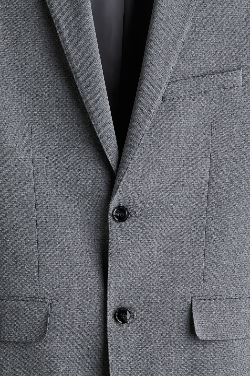 Slim Fit Single-breasted jacket - H&m фото 5