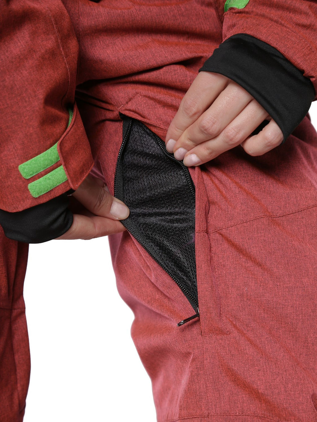 Комбинезон B-9063 Темно-бордовый - Snow headquarter фото 36