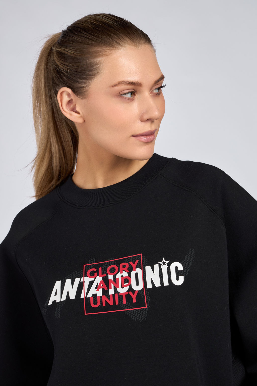 Свитшот Черный - Anta фото 5