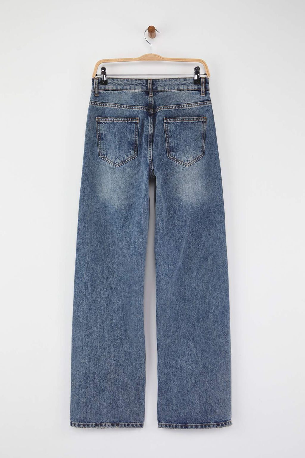 Mavi Normal Bel Genis Paca Wide Leg Jeans TWOAW26JE00076