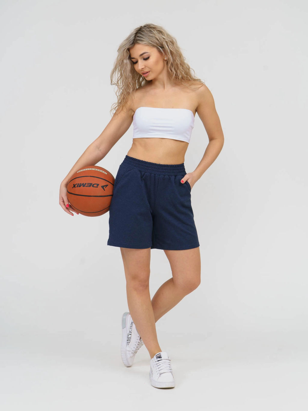 Шорты женские, цвет серый - Текс-плюс фото 4