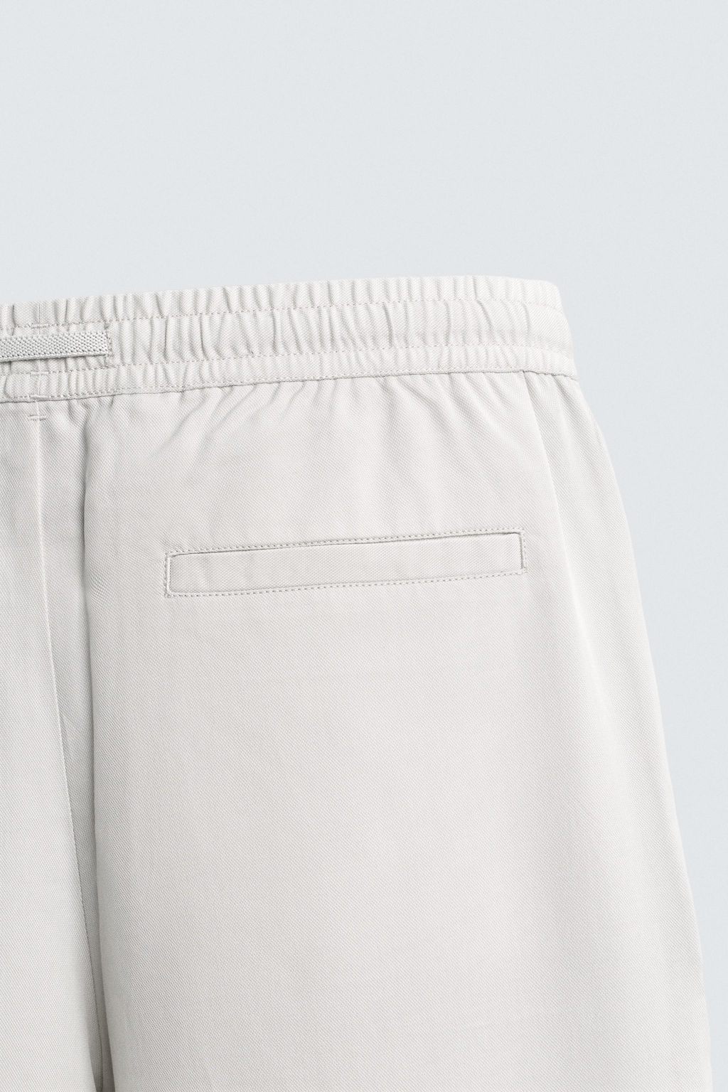 PANTAL?N REGULAR FIT 100% LYOCELL / Gris perla - Zara фото 10