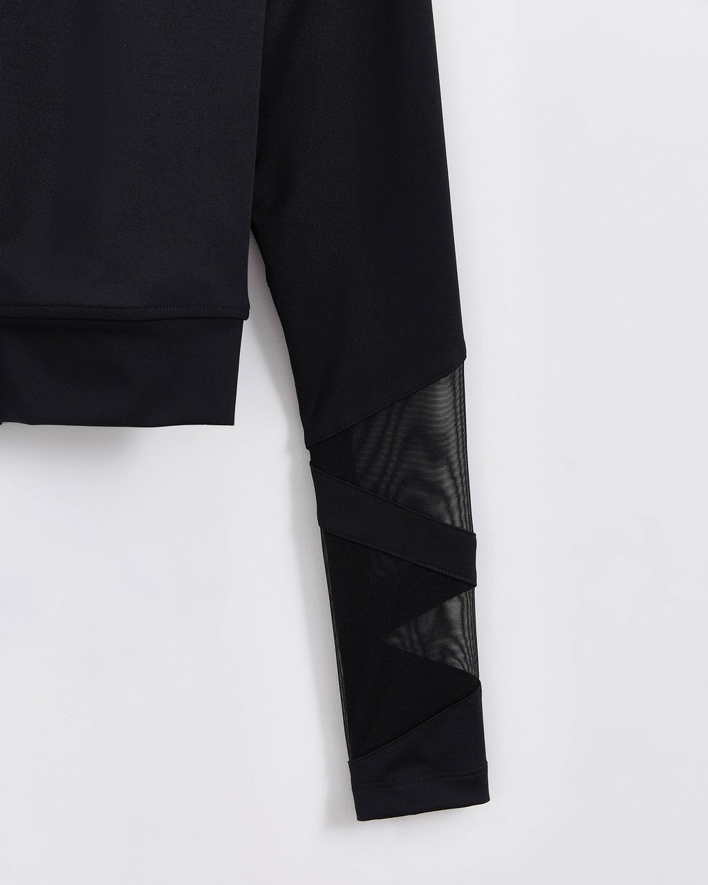 CONTE Укороченный спортивный джемпер на молнии DOUBLE CONTE SPORT LJ 2274 black - Conte elegant фото 4