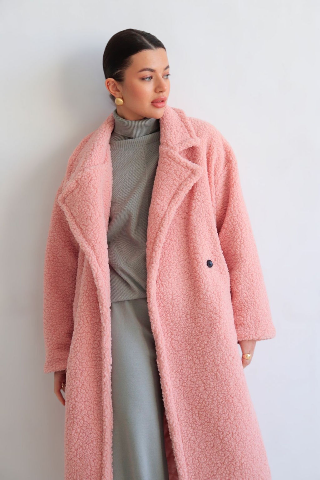 Martichelli Шубка розовая  фото 2