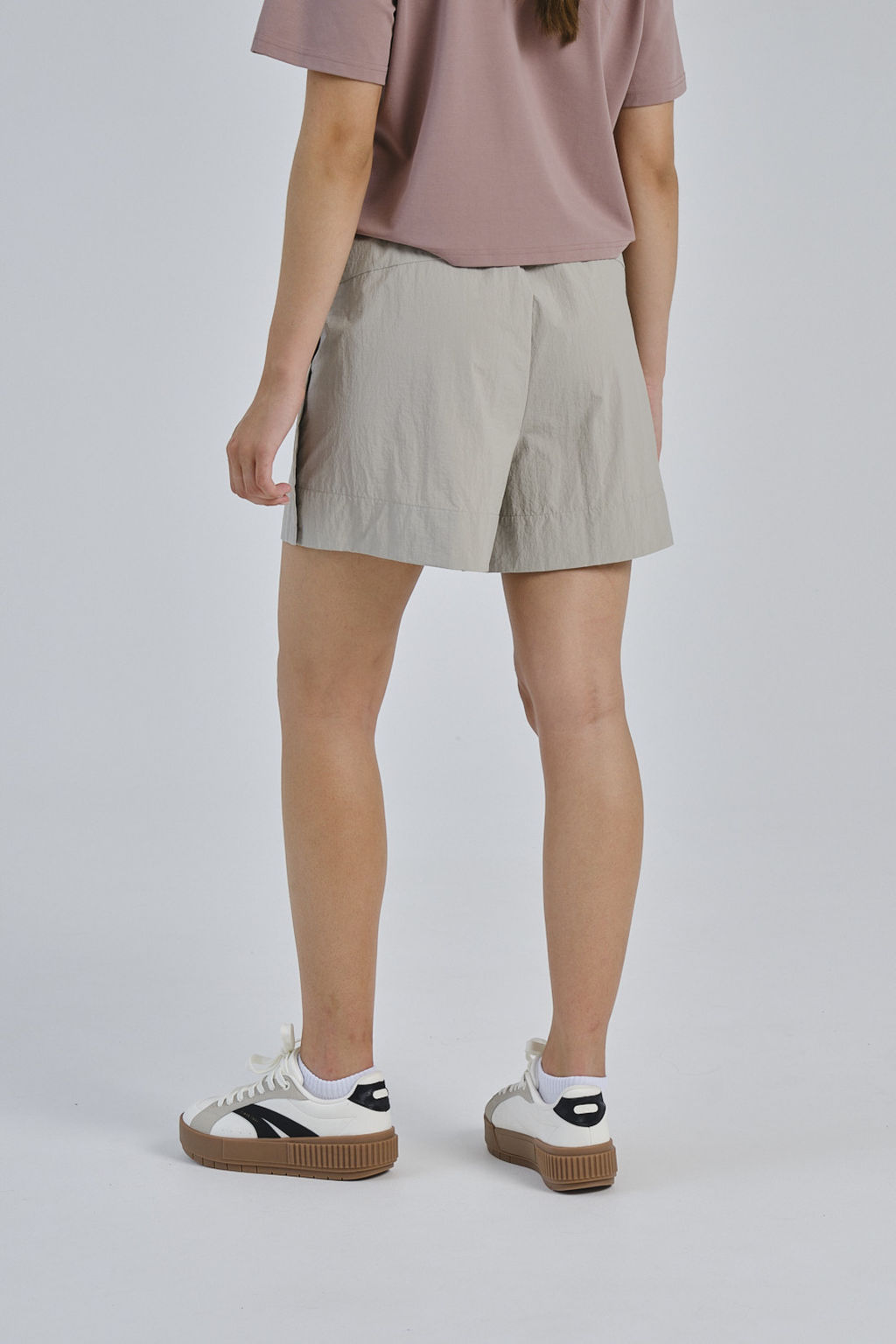 Шорты текстильные Бледно-зеленый - Anta фото 5