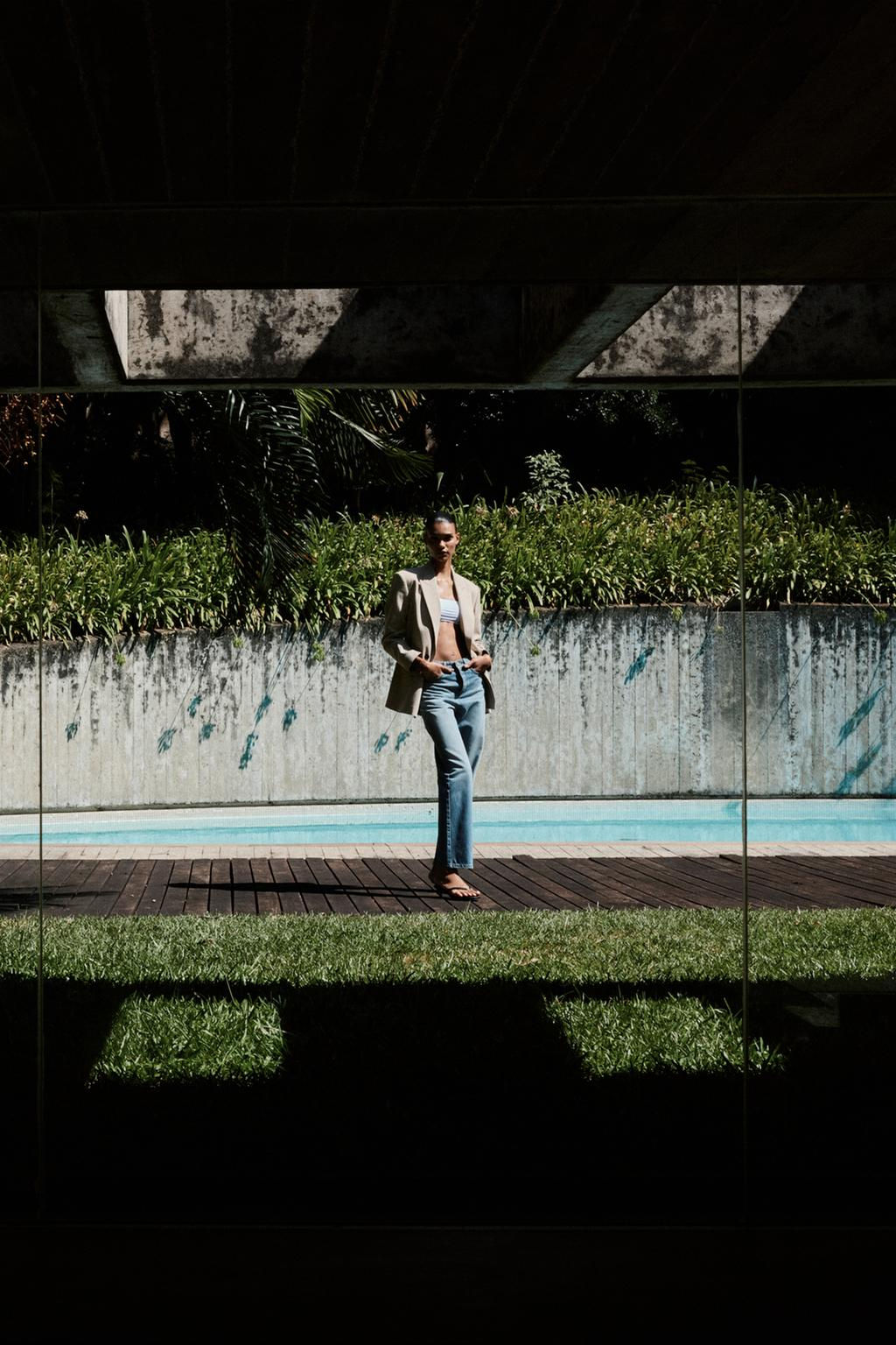 OVERSIZE DOUBLE-BREASTED BLAZER - Zara фото 15